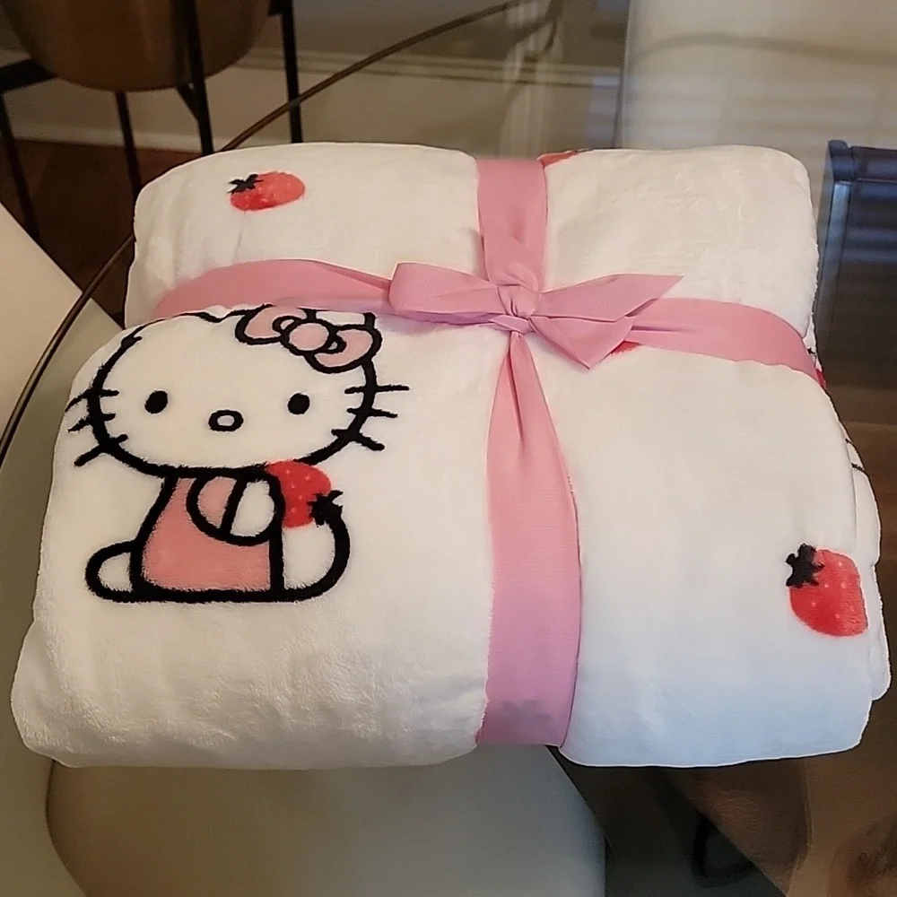 HELLO KITTY PLUSH BLANKET - Picture 4 of 4